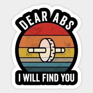 Gym-Humor Sticker